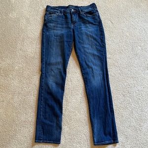 Lucky brand straight denim jeans. Size 29/8 regular. EUC